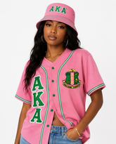 AKA Pink Baseball Jersey