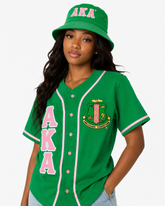 AKA Green Baseball Jersey