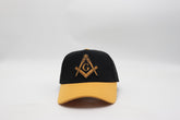 Mason Black/Gold Snapback Hat