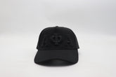 Alpha Black/Black Snapback Hat