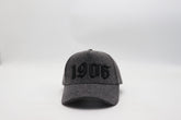 Alpha 1906 Black Denim Snapback Hat