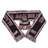 Alabama A&M Black Knit Scarf & Hat
