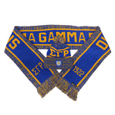 SGRho Blue Scarf & Hat Set