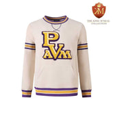 Prairie View A&M Neutral Pocket Crewneck