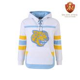 Southern University White Hockey Hoodie
