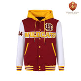 Bethune-Cookman Burgundy Fleece Jacket