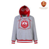 Delta Heather Grey Prep Unisex Hoodie