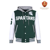 Michigan State Green Fleece Jacket