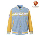 Southern University Denim Bomber Jacket
