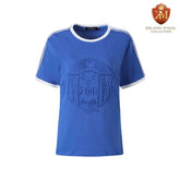 Zeta Premium Blue Embossed Shirt