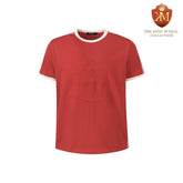 Delta Crimson Tapered Embossed Crest Premium Shirt