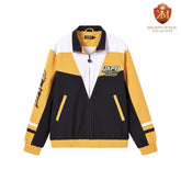 University of Arkansas Pine Bluff Black Full Zip Windbreaker Tech