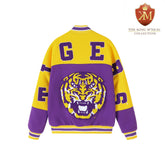 LSU Purple Fleece Jacket
