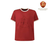 Kappa Crimson Tapered Embossed Premium Crest Shirt