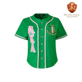 AKA Green Baseball Jersey