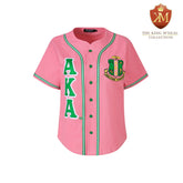 AKA Pink Baseball Jersey