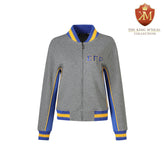 SGRHO Charcoal Grey Air Tech Fleece Warm Up Jacket