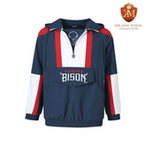 Howard University Blue Windbreaker Tech Pullover