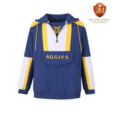 North Carolina A&T Blue Windbreaker Tech Pullover
