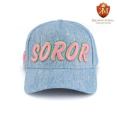 AKA Light Denim Soror Snapback Hat