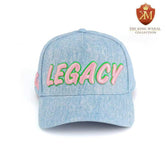 AKA Light Denim Legacy Snapback Hat