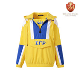 SGRHO Gold Windbreaker Tech Pullover Unisex