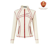 Delta Cream Full Zip Yoga Jacket
