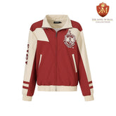 Delta Crimson Full Zip Windbreaker Tech Jacket (Unisex)