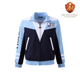 Jackson State Navy Full Zip Windbreaker Tech (Unisex)