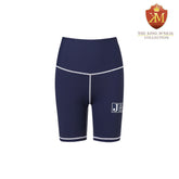 Jackson State Blue Yoga Shorts