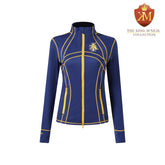 North Carolina A&T Blue Full Zip Yoga Jacket