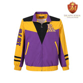 Prairie View Purple Full zip Tech Windbreaker(Unisex)