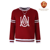 Alabama A&M Maroon Letter Crewneck