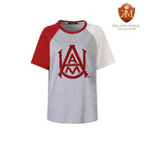 Alabama A&M Premium Grey Opposite Sleeve Chenille Shirt