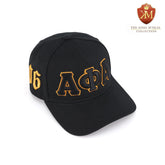 Alpha Black Snapback Hat
