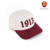 Delta 1913 Cream Snapback Hat