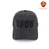 Alpha 1906 Black Denim Snapback Hat