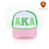 AKA Trucker Snapback Hat
