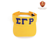 SGRHO Gold Letters Visor Hat