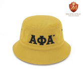 Alpha Gold Bucket Hat