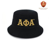Alpha Black Bucket Hat
