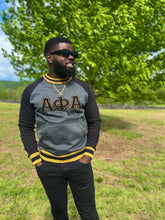 Alpha Dark Grey Chenille Crewneck