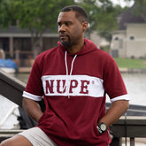 Kappa Krimson NUPE SS Hoodie