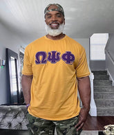 Omega Gold Chenille Premium T-Shirt