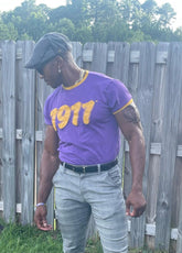 Omega Premium Purple 1911 Ringer Shirt