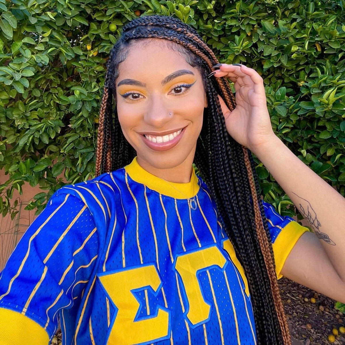 Sigma Black Pinstripe Button Up Baseball Jersey