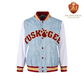 Tuskegee University Denim Bomber Jacket