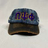 Denim Omega ΩΨΦ Hat