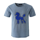 Poodle Denim Cheniile Premium Shirt