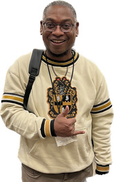 Alpha Neutral Crest Chenille Crewneck